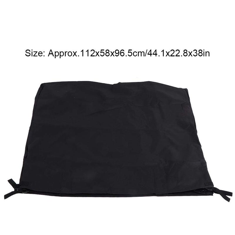 Focket Wheelchair Transport Chair Cover,600D Oxford Waterproof Mobility Scooter Outdoor Storage Cover Lightweight Rain Protector from Dust Dirt Snow Rain - Image 5